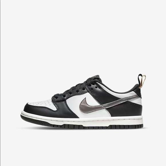 Nike Dunk Low SE “Off Noir Metallic Pewter” - Picture 2 of 8